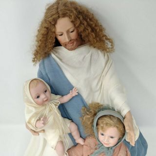 Ashton Drake Jesus Doll Let The Little Children Come to Me by Titus Tomescu 1994 2