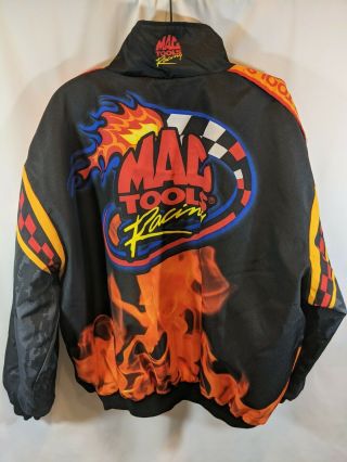 Mac Tools Motorsports Racing Jacket Coat Black Men 