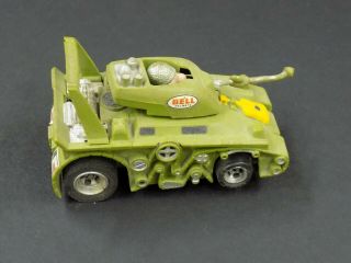Aurora Afx Peace Tank Slot Car Running When Parked