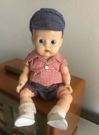 Vintage Vogue Jimmy Ginnette Baby Doll 1957 - 58 With Outfit Exc Cond