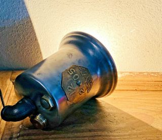 Steampunk Lamp Shade,  Vintage Torch,  Antique Heavy Gauge Industrial Design
