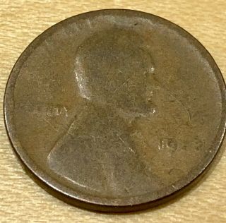 1922 No " D " Lincoln Wheat Cent Penny