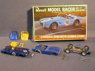 Revell 1/32 A.  C.  Cobra Slot Car Bodies,  Box,  Parts In,  Survivor