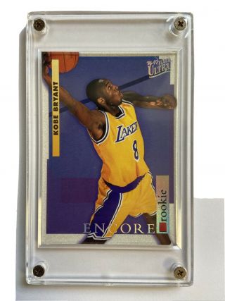 1996 - 1997 Kobe Bryant Fleer Ultra Encore 266 Rc Rookie Los Angeles Lakers