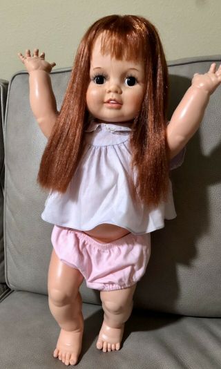 Ideal Large Baby Crissy Chrissy Doll 1973 Hair Dress Must C