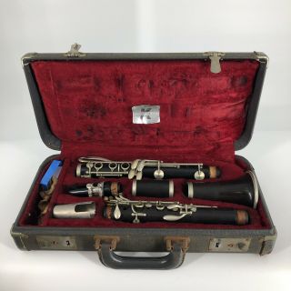 Early Alexander Antique Vintage Woodwind Clarinet Alexandre Paris France
