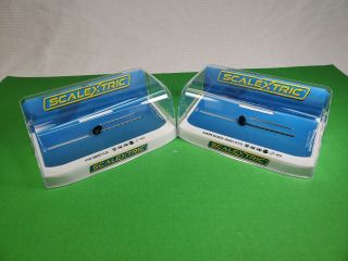 Scalextric Hornby 1/32 Slot Car Clear Display Cases Mercedes & Vw Beetle 19