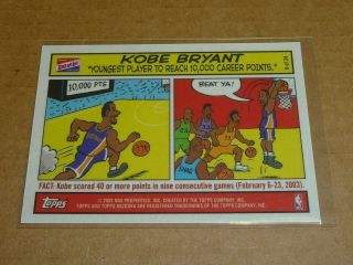 2003/04 Topps Bazooka Kobe Bryant Comic Lakers 8 K7644