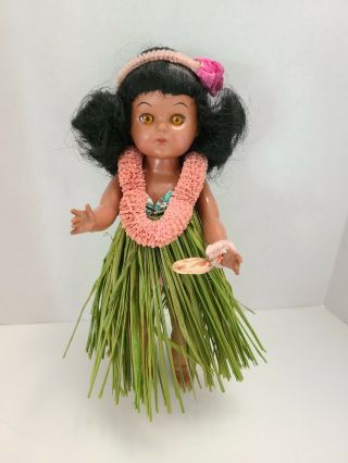 Vintage Fortune Toys 8 " Hawaiian Pam Doll