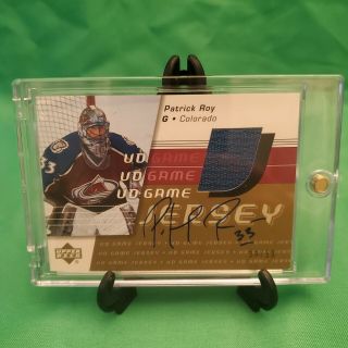 2003 Upper Deck - Patrick Roy - Ud Game Jersey - Patch/auto - 20/50