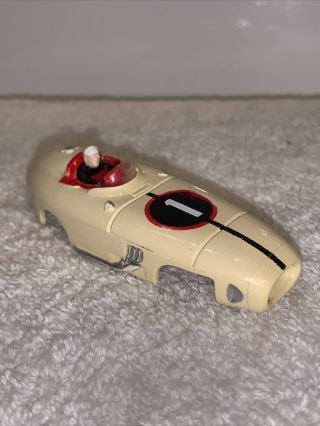 Aurora Tjet Indy Racer Ho Slot Car 1359 Tan No1 Body Only Real Body Look