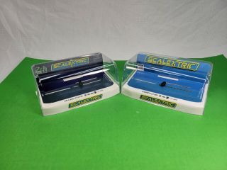 Scalextric Hornby 1/32 Slot Car Clear Display Cases Mclaren F1 Gtr & Ford Gt40