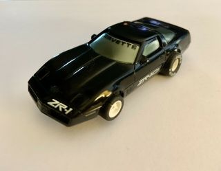 Vintage Tyco 440x2 Slot Car Ho Scale Black Corvette Zr - 1 Runs On Afx Life Like