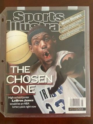 Feb 2002 Lebron James First Sports Illustrated The Chosen One No Label