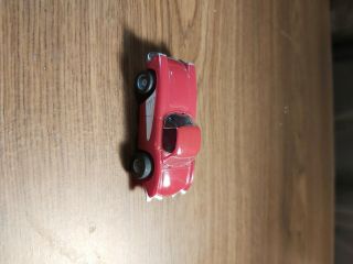 Ho Scale Slot Cars - Red Chevy Corvette,