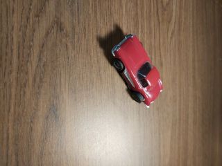 ho scale slot cars - Red Chevy Corvette, 3