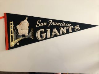 1958 San Francisco Giants Pennant Flag