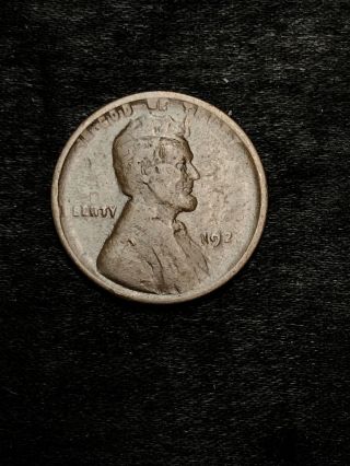 1922 No " D " Lincoln Wheat Cent Penny