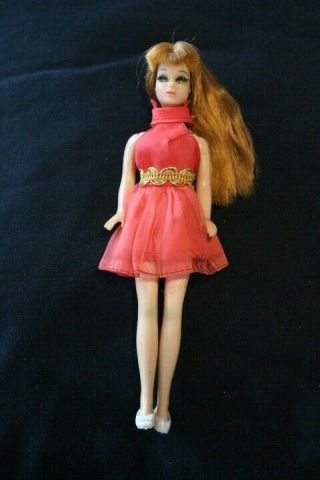 Vintage Topper Dawn Doll Glori Sii First Issue With Dress And Shoes