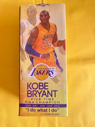 Kobe Bryant Final Season Bobblehead Los Angeles Lakers - - Never Open