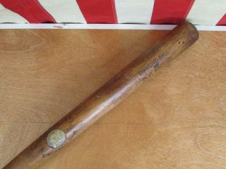 Vintage 1920s Goldsmith Wood Baseball Bat No.  88 Diamond Ball Hickory 33 