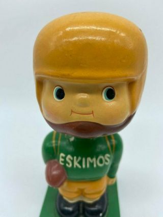 Vintage Edmonton Eskimos Bobblehead 1962 CFL Football Rare EE VintageMemorabilia 3