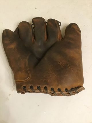 Vintage Very Rare W.  H.  Brine Dazzy Vance Professional 560 Pro Baseball Glove