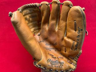 Rawlings Baseball Glove Mickey Mantle Signature Professional Model Mm5