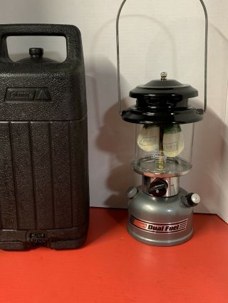 11 1994 Coleman Premium Powerhouse Dual Fuel Camping Lantern & Black Hard Case