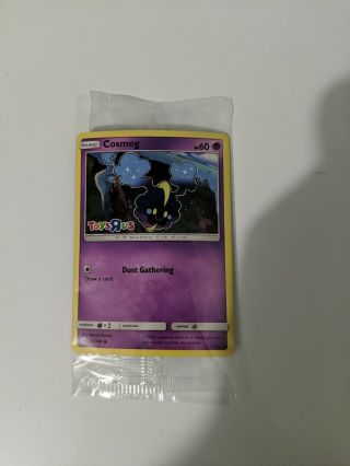 Pokemon Cosmog Card Toys R Us Promo Holo Rare