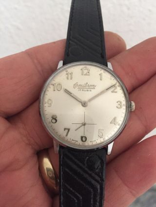 Vintage Omikron Watch 17 Rubis Watch Orologio Montre Uhren