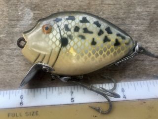OLD 730 CRAPPIE Heddon Punkinseed Fishing Lure L@@K Rare 2