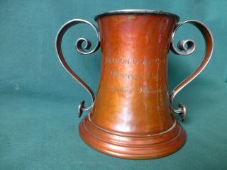 1903 Theodore Starr Sterling & Other Metals Sharon Golf Club Loving Cup Trophy