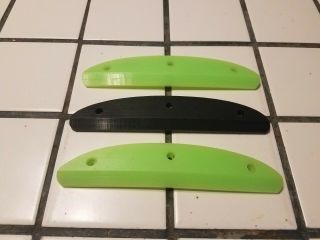 Vintage Skateboard Tail Skid Plates Nos.  Santa Cruz,  Hosoi,  Sims,  Old School