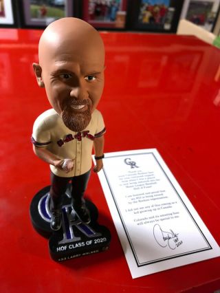 Larry Walker Bobblehead Colorado Rockies Hall Of Fame Class Of 2020