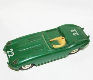 Vintage Green Marx Convertible 22 1/32 Scale Slotcar Slot Car Racer Race