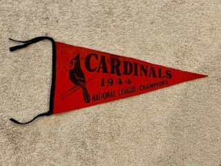 1944 St Louis Cardinals National League Champions World Series Pennant 18 " Rare