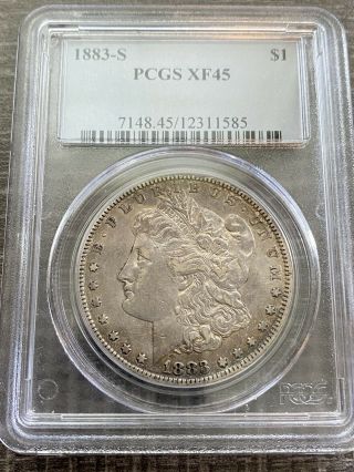 Avc - 1883 - S Morgan Dollar Pcgs Xf45