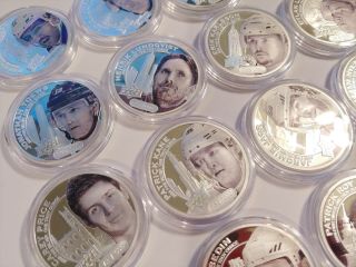 GRANDEUR COIN set HIGH RELIEF 20 COINS Mcdavid,  Crosby,  Gretzky,  Ovechk 3
