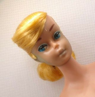 Vintage Barbie Swirl Ponytail Lemon Blonde