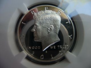 2012 s silver Kennedy half dollar NGC PF 70 Ultra Cameo 3
