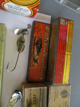 Vintage Spoons and other Lures with Boxes and Inserts 2