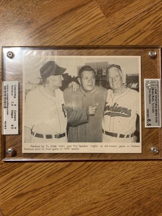 1948 Sporting News 140 Babe Ruth,  Ty Cobb,  Tris Speaker