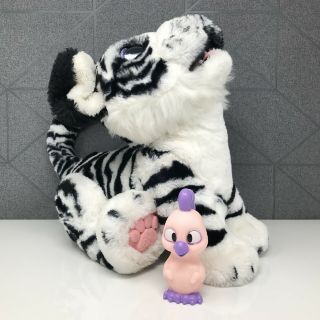 Furreal Interactive Ivory White Tiger,  Pink Chicken | Tested/working | Kids Toy