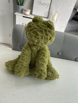 Jellycat Medium Fuddlewuddle Frog.  Rare & Retired With Tags Soft Toy Plush
