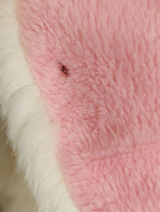 VTG Dan Dee Hoppy Hopster Plush Large Easter Bunny Rabbit Pink and White 2
