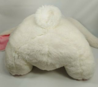 VTG Dan Dee Hoppy Hopster Plush Large Easter Bunny Rabbit Pink and White 3