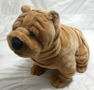 Piutre Topline Shar Pei Italy Plush Stuffed Animal Dog