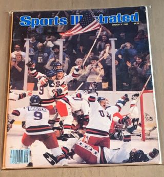 Miracle On Ice U.  S.  Hockey - Sports Illustrated - March 3,  1980 No Label