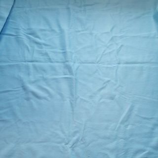 Chatham Vintage Blue Acrylic Thermal Blanket Satin Trim 65 x 88 USA Full Queen 2